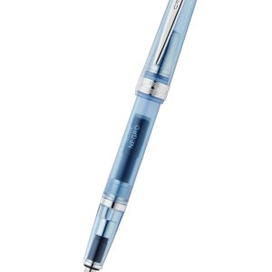 Bailey Light? Translucent Navy-Blue Resin Extra-Fine Nib Fountain Pen