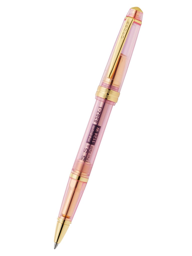 Bailey Light? Translucent Pink Sapphire Resin Ballpoint Pen