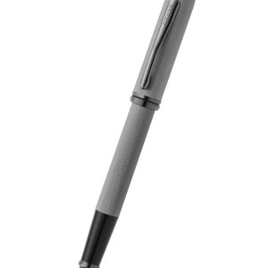 Townsend? Polished Slate Gray Engraved Diamond Pattern with Slate Gray PVD Appointments Selectip? Rollerball Pen