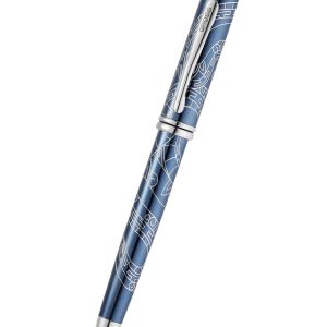 Townsend? Zodiac Year of the Snake Blue Lacquer Ballpoint Pen