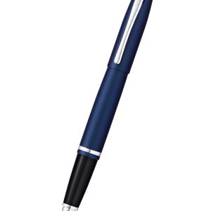 Calais? Matte Metallic Midnight Blue Rollerball Pen