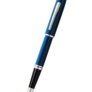 Coventry Blue Lacquer Rollerball Pen