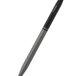 Click? Tuxedo Satin Metallic Gray Ballpoint Pen