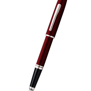 Coventry Red Lacquer Fine Nib Fountain Pen