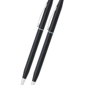 Classic Century? Black Lacquer Pen and Pencil Set