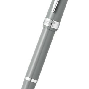 Bailey Light? Polished Gray Resin Extra-Fine Nib Fountain Pen