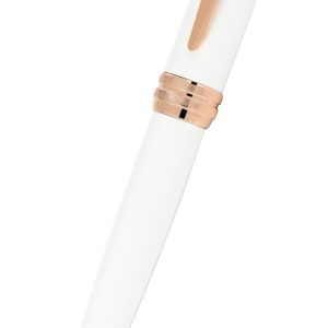 Bailey? Pearlescent White Lacquer Ballpoint Pen