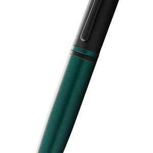 Calais? Matte Green and Black Lacquer Ballpoint Pen