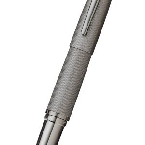 ATX® Sandblasted Titanium Gray Stainless Steel Medium Nib Fountain Pen