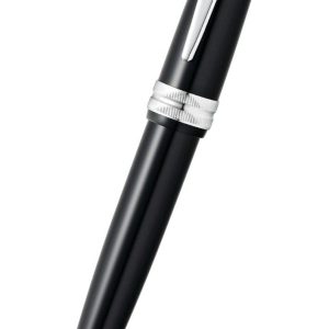 Bailey Light? Glossy Black Resin Ballpoint Pen