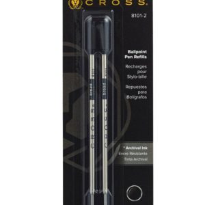 Ballpoint Pen Refill - Black - Broad - Dual Pack