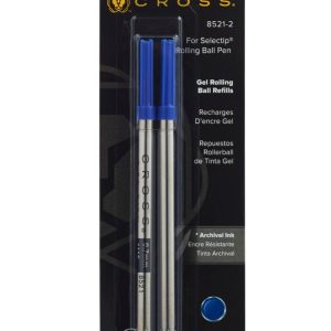 Selectip? Gel Rollerball Pen Refill - Blue - Medium - Dual Pack
