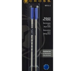 Ballpoint Pen Refill - Blue - Fine - Dual Pack