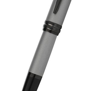 Bailey? Matte Gray Lacquer Rollerball Pen