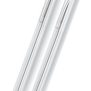 Classic Century? Lustrous Chrome Pen and Pencil Set