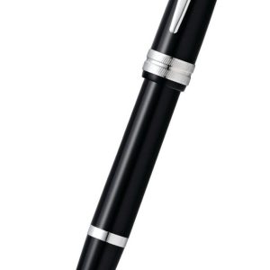 Bailey Light? Polished Black Resin Extra-Fine Nib Fountain Pen
