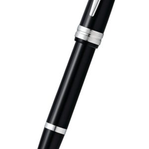 Bailey Light? Polished Black Resin Fine Nib Fountain Pen