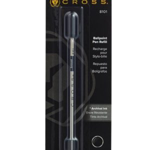 Ballpoint Pen Refill - Black - Broad - Single Pack