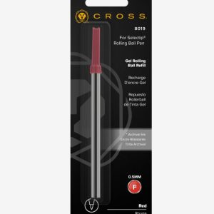 Selectip? Fine Red Gel Rollerball Refill (0.5MM)