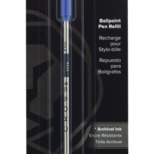 Ballpoint Pen Refill - Blue - Broad - Single Pack