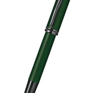Townsend? Matte Green PVD Micro-knurl Rollerball Pen