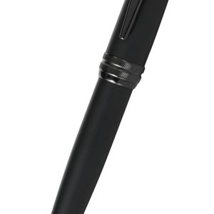 Bailey? Matte Black Lacquer Ballpoint Pen
