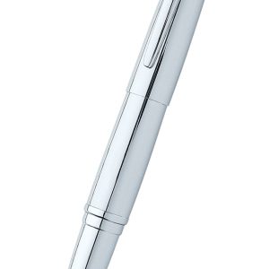 ATX® Pure Chrome Stainless Steel Medium Nib Fountain Pen