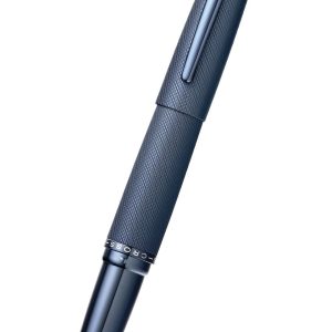 ATX® Sandblasted Dark Blue Rollerball Pen