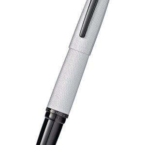 ATX® Brushed Chrome Fine Nib Fountain Pen